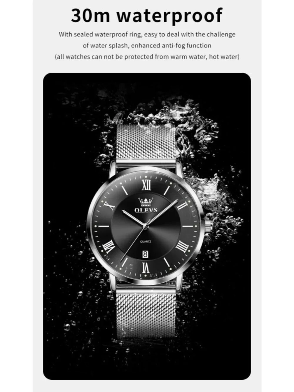 N/A black silver